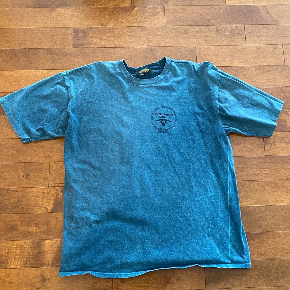 Single Stitch 90s graphic Western Shirt